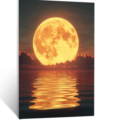 Mond Malen Nach Zahlen Erwachsene, Malen nach Zahlen auf Leinwand mit Pinsel und Acrylfarben 80x110 CM DIY Basteln Erwachsene Leinwand Bilder Landschaft für Wanddeko Wohnzimmer Geschenke LSJ-1339 Mond Malen Nach Zahlen Erwachsene, Malen nach Zahlen auf Leinwand mit Pinsel und Acrylfarben 80x110 CM DIY Basteln Erwachsene Leinwand Bilder Landschaft für Wanddeko Wohnzimmer Geschenke LSJ-1339 von LUESSJAO