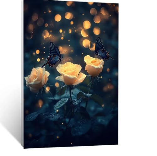 Schmetterling Malen Nach Zahlen Erwachsene, Malen nach Zahlen auf Leinwand mit Pinsel und Acrylfarben 40 x 30CM DIY Basteln Erwachsene Leinwand Bilder Blume für Wanddeko Wohnzimmer Geschenke LSJ-1267 Schmetterling Malen Nach Zahlen Erwachsene, Malen nach Zahlen auf Leinwand mit Pinsel und Acrylfarben 40 x 30CM DIY Basteln Erwachsene Leinwand Bilder Blume für Wanddeko Wohnzimmer Geschenke LSJ-1267 von LUESSJAO