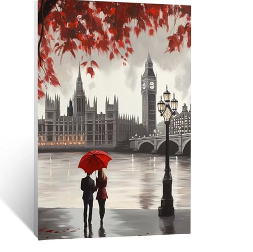 Stadt Malen Nach Zahlen Erwachsene, Malen nach Zahlen auf Leinwand mit Pinsel und Acrylfarben 30x40CM DIY Basteln Erwachsene Leinwand Bilder Landschaft für Wanddeko Wohnzimmer Geschenke LSJ-4039 Stadt Malen Nach Zahlen Erwachsene, Malen nach Zahlen auf Leinwand mit Pinsel und Acrylfarben 30x40CM DIY Basteln Erwachsene Leinwand Bilder Landschaft für Wanddeko Wohnzimmer Geschenke LSJ-4039 von LUESSJAO