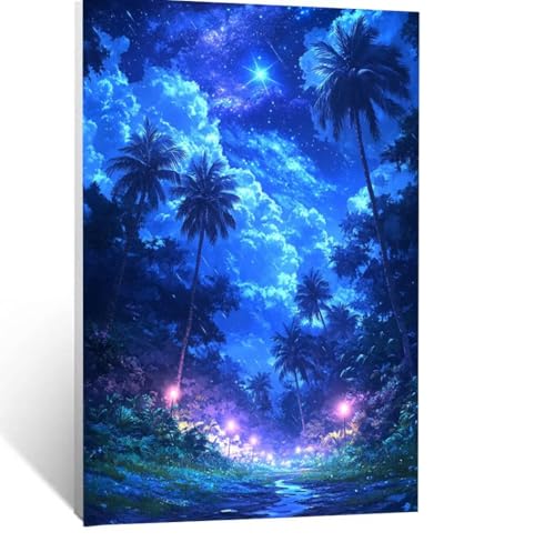 Sternenhimmel Malen Nach Zahlen Erwachsene, Malen nach Zahlen auf Leinwand mit Pinsel und Acrylfarben 50x70cm DIY Basteln Erwachsene Leinwand Bilder Landschaft für Deko Wohnzimmer Geschenke LSJ-7012 Sternenhimmel Malen Nach Zahlen Erwachsene, Malen nach Zahlen auf Leinwand mit Pinsel und Acrylfarben 50x70cm DIY Basteln Erwachsene Leinwand Bilder Landschaft für Deko Wohnzimmer Geschenke LSJ-7012 von LUESSJAO