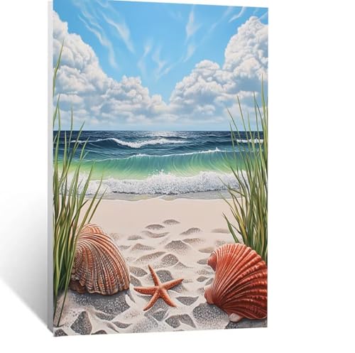 Strand Malen Nach Zahlen Erwachsene, Malen nach Zahlen auf Leinwand mit Pinsel und Acrylfarben 150x100cm DIY Basteln Erwachsene Leinwand Bilder Meerblick für Wanddeko Wohnzimmer Geschenke LSJ-0506 Strand Malen Nach Zahlen Erwachsene, Malen nach Zahlen auf Leinwand mit Pinsel und Acrylfarben 150x100cm DIY Basteln Erwachsene Leinwand Bilder Meerblick für Wanddeko Wohnzimmer Geschenke LSJ-0506 von LUESSJAO