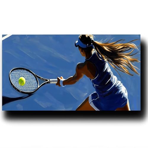 Tennis Malen Nach Zahlenn Erwachsene - Athlet Malen Nach Zahlen ab 9 jahre Mädchen, Acrylfarben Set Malen Nach Zahlen kinder, Kreativ set für Erwachsene Bastelset, Wanddeko und Geschenk 30X60cm 2w-1-2 Tennis Malen Nach Zahlenn Erwachsene - Athlet Malen Nach Zahlen ab 9 jahre Mädchen, Acrylfarben Set Malen Nach Zahlen kinder, Kreativ set für Erwachsene Bastelset, Wanddeko und Geschenk 30X60cm 2w-1-2 von LUESSJAO