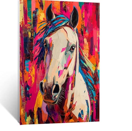 Tier Malen Nach Zahlen Erwachsene, Malen nach Zahlen auf Leinwand mit Pinsel und Acrylfarben 60 x 80 CM DIY Basteln Erwachsene Leinwand Bilder Horse für Deko Wohnzimmer Geschenke für Frauen LSJ-7211 Tier Malen Nach Zahlen Erwachsene, Malen nach Zahlen auf Leinwand mit Pinsel und Acrylfarben 60 x 80 CM DIY Basteln Erwachsene Leinwand Bilder Horse für Deko Wohnzimmer Geschenke für Frauen LSJ-7211 von LUESSJAO