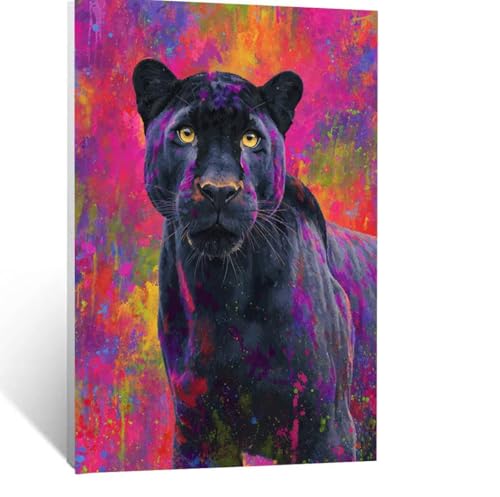 Tier Malen Nach Zahlen Erwachsene, Malen nach Zahlen auf Leinwand mit Pinsel und Acrylfarben 80 x 60 CM DIY Basteln Erwachsene Leinwand Bilder Leopard für Wanddeko Wohnzimmer Geschenke LSJ-7123 Tier Malen Nach Zahlen Erwachsene, Malen nach Zahlen auf Leinwand mit Pinsel und Acrylfarben 80 x 60 CM DIY Basteln Erwachsene Leinwand Bilder Leopard für Wanddeko Wohnzimmer Geschenke LSJ-7123 von LUESSJAO