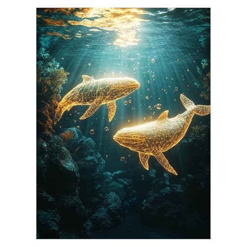 Wal Malen Nach Zahlen Erwachsene, Malen Nach Zahlen auf Leinwand mit Pinsel und Acrylfarben 55x40 CM DIY Basteln Erwachsene Leinwand Bilder Fantasie für Wanddeko Wohnzimmer und Geschenke LSJ-6986 von LUESSJAO