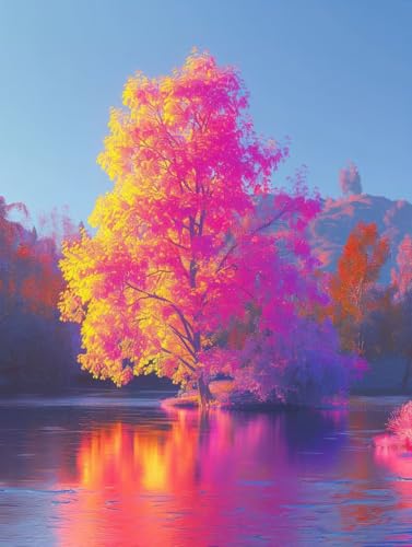 Baum Diamond Painting XXL Landschaft Crystal Art, Diamond Painting Eckige Steine Basteln Erwachsene Anfänger DIY Stickerei Kreuzstich Bastelset für Wanddeko, Zimmer Deko, Geschenke 30x40cm -2502y9Z Baum Diamond Painting XXL Landschaft Crystal Art, Diamond Painting Eckige Steine Basteln Erwachsene Anfänger DIY Stickerei Kreuzstich Bastelset für Wanddeko, Zimmer Deko, Geschenke 30x40cm -2502y9Z von LUESUAYN