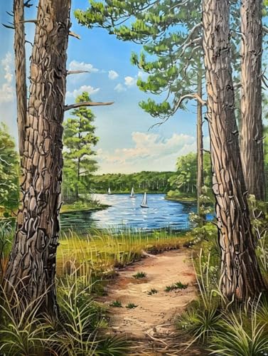 Diamond Painting Wald Diamond Painting Erwachsene Groß XXL Landschaft Crystal Art Bastelset Erwachsene Anfänger DIY Mosaikherstellung Bastelset für Zimmer Deko, Geschenke für Frauen 25x35cm -2502yP4 Diamond Painting Wald Diamond Painting Erwachsene Groß XXL Landschaft Crystal Art Bastelset Erwachsene Anfänger DIY Mosaikherstellung Bastelset für Zimmer Deko, Geschenke für Frauen 25x35cm -2502yP4 von LUESUAYN