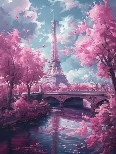 Eiffelturm Diamond Painting XXL Landschaft Crystal Art, Diamond Painting Eckige Steine Basteln Erwachsene DIY Stickerei Kreuzstich Bastelset für Wanddeko, Zimmer Deko, Geschenke 40 x 55 cm -2502y4C Eiffelturm Diamond Painting XXL Landschaft Crystal Art, Diamond Painting Eckige Steine Basteln Erwachsene DIY Stickerei Kreuzstich Bastelset für Wanddeko, Zimmer Deko, Geschenke 40 x 55 cm -2502y4C von LUESUAYN