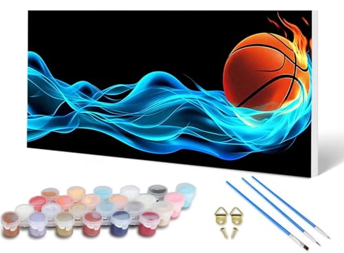 Malen Nach Zahlen Basketball Malen Nach Zahlen Erwachsene Basketball 100 x 300 cm, DIY Paint by Numbers Bastelset Erwachsene Anfänger mit 3 Pinsel und Acrylfarben & Leinwand für Wanddeko -lsy25065Q Malen Nach Zahlen Basketball Malen Nach Zahlen Erwachsene Basketball 100 x 300 cm, DIY Paint by Numbers Bastelset Erwachsene Anfänger mit 3 Pinsel und Acrylfarben & Leinwand für Wanddeko -lsy25065Q von LUESUAYN