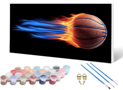 Malen Nach Zahlen Basketball Malen Nach Zahlen Erwachsene Basketball 100X300CM, DIY Paint by Numbers Bastelset Erwachsene Anfänger mit 3 Pinsel und Acrylfarben & Leinwand für Wanddeko -lsy2506D8 Malen Nach Zahlen Basketball Malen Nach Zahlen Erwachsene Basketball 100X300CM, DIY Paint by Numbers Bastelset Erwachsene Anfänger mit 3 Pinsel und Acrylfarben & Leinwand für Wanddeko -lsy2506D8 von LUESUAYN
