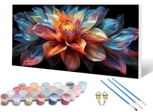 Malen Nach Zahlen Blume Malen Nach Zahlen Erwachsene Anlage 100X300CM, DIY Paint by Numbers Bastelset Erwachsene Anfänger mit 3 Pinsel und Acrylfarben & Knitterfreie Leinwand für Wanddeko -lsy2506Y8 Malen Nach Zahlen Blume Malen Nach Zahlen Erwachsene Anlage 100X300CM, DIY Paint by Numbers Bastelset Erwachsene Anfänger mit 3 Pinsel und Acrylfarben & Knitterfreie Leinwand für Wanddeko -lsy2506Y8 von LUESUAYN