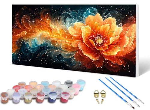 Malen Nach Zahlen Erwachsene Blume Malen Nach Zahlen Anlage, DIY Set Erwachsene Paint by Numbers mit 3 Pinsel und Acrylfarben & Knitterfreie Leinwand für Zimmer Deko Wohnzimmer 100X200CM -lsy2506DW Malen Nach Zahlen Erwachsene Blume Malen Nach Zahlen Anlage, DIY Set Erwachsene Paint by Numbers mit 3 Pinsel und Acrylfarben & Knitterfreie Leinwand für Zimmer Deko Wohnzimmer 100X200CM -lsy2506DW von LUESUAYN
