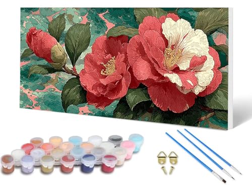 Malen Nach Zahlen Erwachsene Blume Malen Nach Zahlen Anlage, DIY Set Erwachsene Paint by Numbers mit 3 Pinsel und Acrylfarben & Knitterfreie Leinwand für Zimmer Deko Wohnzimmer 80X160 CM -lsy25065F Malen Nach Zahlen Erwachsene Blume Malen Nach Zahlen Anlage, DIY Set Erwachsene Paint by Numbers mit 3 Pinsel und Acrylfarben & Knitterfreie Leinwand für Zimmer Deko Wohnzimmer 80X160 CM -lsy25065F von LUESUAYN