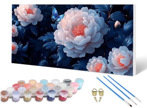 Malen Nach Zahlen Erwachsene Blume Malen Nach Zahlen Schmetterling, DIY Set Erwachsene Paint by Numbers mit 3 Pinsel und Acrylfarben & Leinwand für Zimmer Deko Wohnzimmer 100X200CM -lsy25061038 Malen Nach Zahlen Erwachsene Blume Malen Nach Zahlen Schmetterling, DIY Set Erwachsene Paint by Numbers mit 3 Pinsel und Acrylfarben & Leinwand für Zimmer Deko Wohnzimmer 100X200CM -lsy25061038 von LUESUAYN