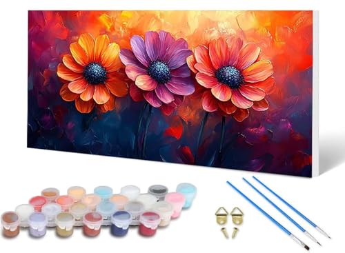 Malen Nach Zahlen Erwachsene Chrysantheme Malen Nach Zahlen Blume, DIY Set Erwachsene Paint by Numbers mit 3 Pinsel und Acrylfarben & Leinwand für Zimmer Deko Wohnzimmer, Geschenke 80X160CM -lsy2506Q8 Malen Nach Zahlen Erwachsene Chrysantheme Malen Nach Zahlen Blume, DIY Set Erwachsene Paint by Numbers mit 3 Pinsel und Acrylfarben & Leinwand für Zimmer Deko Wohnzimmer, Geschenke 80X160CM -lsy2506Q8 von LUESUAYN