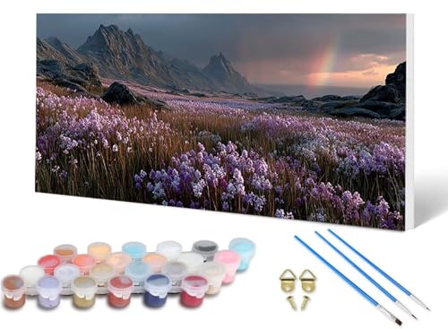 Malen Nach Zahlen Erwachsene Lavendel Malen Nach Zahlen Natur, DIY Set Erwachsene Paint by Numbers mit 3 Pinsel und Acrylfarben & Knitterfreie Leinwand für Zimmer Deko Wohnzimmer 100X200 CM -lsy2506L9 Malen Nach Zahlen Erwachsene Lavendel Malen Nach Zahlen Natur, DIY Set Erwachsene Paint by Numbers mit 3 Pinsel und Acrylfarben & Knitterfreie Leinwand für Zimmer Deko Wohnzimmer 100X200 CM -lsy2506L9 von LUESUAYN