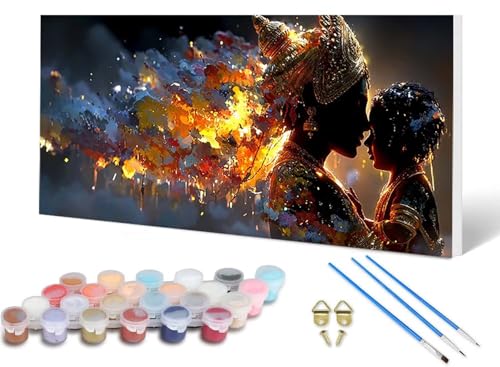 Malen Nach Zahlen Erwachsene Unsere Liebe Frau Malen Nach Zahlen Zen, DIY Set Erwachsene Paint by Numbers mit 3 Pinsel und Acrylfarben & Leinwand für Zimmer Deko Wohnzimmer 40X80 CM -lsy25068QES Malen Nach Zahlen Erwachsene Unsere Liebe Frau Malen Nach Zahlen Zen, DIY Set Erwachsene Paint by Numbers mit 3 Pinsel und Acrylfarben & Leinwand für Zimmer Deko Wohnzimmer 40X80 CM -lsy25068QES von LUESUAYN