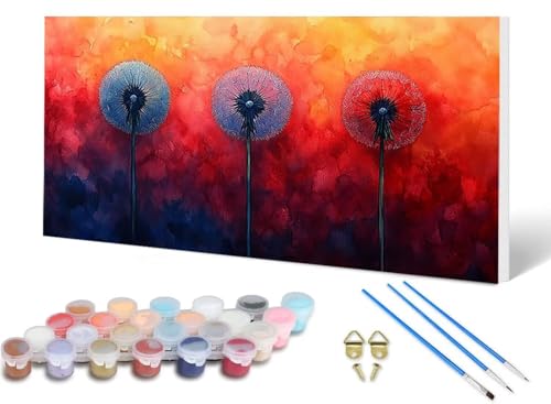 Malen Nach Zahlen Löwenzahn Malen Nach Zahlen Erwachsene Blume 70X140 CM, DIY Paint by Numbers Bastelset Erwachsene Anfänger mit 3 Pinsel und Acrylfarben & Leinwand für Wanddeko, Geschenke -lsy2506G2 Malen Nach Zahlen Löwenzahn Malen Nach Zahlen Erwachsene Blume 70X140 CM, DIY Paint by Numbers Bastelset Erwachsene Anfänger mit 3 Pinsel und Acrylfarben & Leinwand für Wanddeko, Geschenke -lsy2506G2 von LUESUAYN
