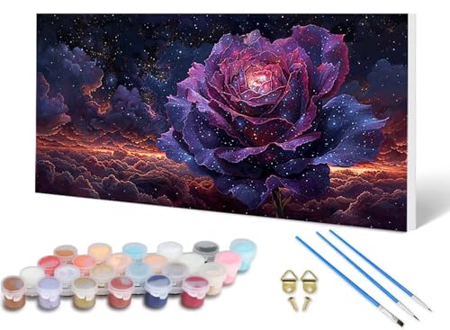Malen Nach Zahlen Rose Malen Nach Zahlen Erwachsene Sternenhimmel 100 x 300 cm, DIY Paint by Numbers Bastelset Erwachsene Anfänger mit 3 Pinsel und Acrylfarben & Leinwand für Wanddeko -lsy2506A7 Malen Nach Zahlen Rose Malen Nach Zahlen Erwachsene Sternenhimmel 100 x 300 cm, DIY Paint by Numbers Bastelset Erwachsene Anfänger mit 3 Pinsel und Acrylfarben & Leinwand für Wanddeko -lsy2506A7 von LUESUAYN
