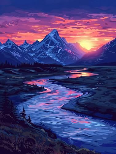 Sonnenuntergang Diamond Painting XXL Landschaft Crystal Art, Diamond Painting Eckige Steine Basteln Erwachsene 5D DIY Stickerei Kreuzstich Bastelset für Zimmer Deko, Geschenke 20 x 30 cm -2502y05 Sonnenuntergang Diamond Painting XXL Landschaft Crystal Art, Diamond Painting Eckige Steine Basteln Erwachsene 5D DIY Stickerei Kreuzstich Bastelset für Zimmer Deko, Geschenke 20 x 30 cm -2502y05 von LUESUAYN