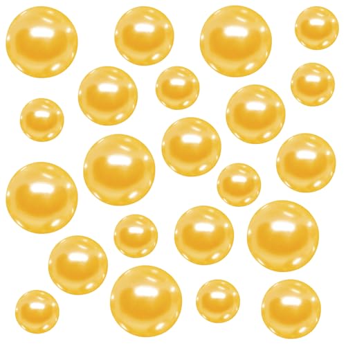 LUHOCIY 150 Stück Kunstperlen, Schwimmende Perlen, Weiße Perlen, Perlen Ohne Loch, Schwimmende ABS-Perlen für Vasen-Dekoration 8mm/14mm/20mm für Weihnachten, Valentinstag, Ostern, Geburtstage LUHOCIY 150 Stück Kunstperlen, Schwimmende Perlen, Weiße Perlen, Perlen Ohne Loch, Schwimmende ABS-Perlen für Vasen-Dekoration 8mm/14mm/20mm für Weihnachten, Valentinstag, Ostern, Geburtstage von LUHOCIY