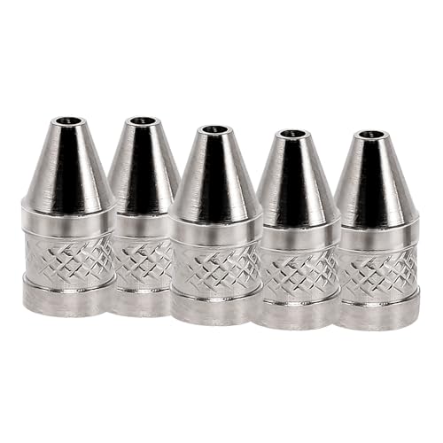 LUJIAXI 5 Stück 1,6 mm/1,2 mm Düsenspitzen, Metall-Lötschweißspitze für elektrische Vakuum-Lötsauger, Entlötpumpen, Weldin von LUJIAXI