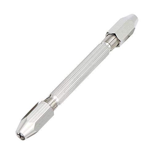 LUJIAXI Handspiralbohrer, doppelseitiger Schraubstock, Modell, Handbohrer-Set, Metall, hergestellt für PCB, Handwerk, Schmuck, Uhrenherstellung von LUJIAXI