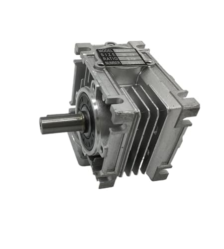 Verhältnis 10:1 Turbo-Schneckengetriebe RV030 14 mm Ausgangsgeschwindigkeitsreduzierer for Nema23 Schrittmotor von LUJIAYA