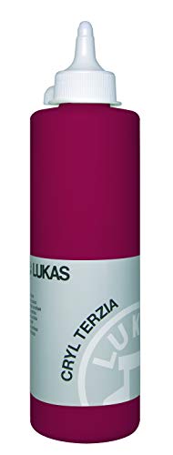 LUKAS CRYL TERZIA 500 ml - Acrylfarbe in Studien-Qualität - Farbton Krapplack von LUKAS