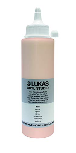 LUKAS Cryl Studio 250 ml, Acrylfarbe in Premium-Qualität, Apricot von LUKAS