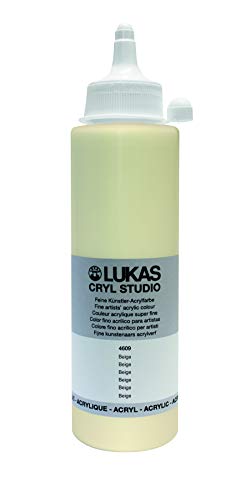 LUKAS Cryl Studio 250 ml, Acrylfarbe in Premium-Qualität, Beige LUKAS Cryl Studio 250 ml, Acrylfarbe in Premium-Qualität, Beige von LUKAS