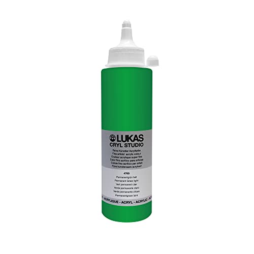 LUKAS Cryl Studio 250 ml, Acrylfarbe in Premium-Qualität, Permanentgrün hell LUKAS Cryl Studio 250 ml, Acrylfarbe in Premium-Qualität, Permanentgrün hell von LUKAS