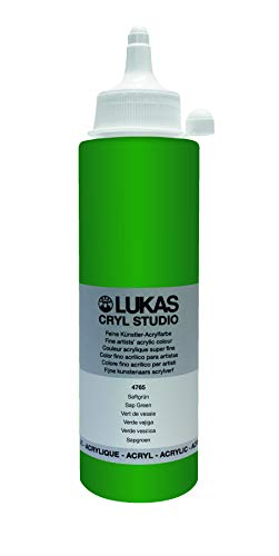 LUKAS Cryl Studio 250 ml, Acrylfarbe in Premium-Qualität, Saftgrün von LUKAS