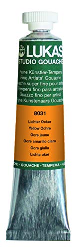 LUKAS STUDIO GOUACHE 20 ml - Künstler-Gouache in Premium-Qualität - Farbton Lichter Ocker LUKAS STUDIO GOUACHE 20 ml - Künstler-Gouache in Premium-Qualität - Farbton Lichter Ocker von LUKAS