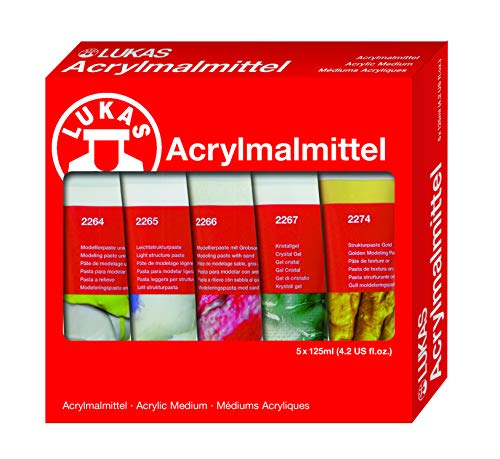 Lukas 64800000 - Cryl Terzia Malset Primär, 5 Tuben á 125 ml, acrylfarbe Lukas 64800000 - Cryl Terzia Malset Primär, 5 Tuben á 125 ml, acrylfarbe von LUKAS