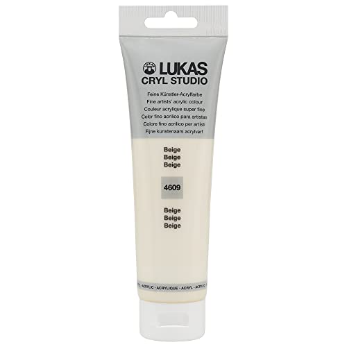 Lukas Cryl Studio 125 ml, Acrylfarbe in Premium-Qualität, Beige Lukas Cryl Studio 125 ml, Acrylfarbe in Premium-Qualität, Beige von LUKAS