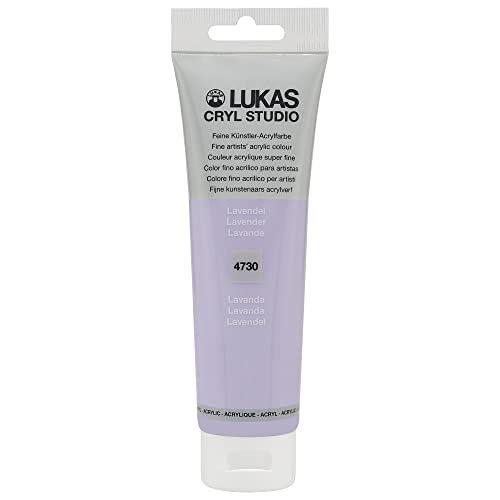 Lukas Cryl Studio 125 ml, Acrylfarbe in Premium-Qualität, Lavendel von LUKAS