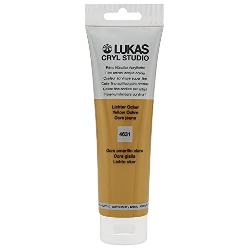 Lukas Cryl Studio 125 ml, Acrylfarbe in Premium-Qualität, Lichter Ocker Lukas Cryl Studio 125 ml, Acrylfarbe in Premium-Qualität, Lichter Ocker von LUKAS