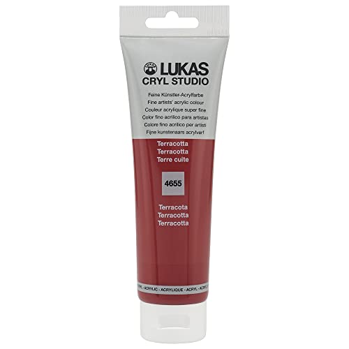 Lukas Cryl Studio 125 ml, Acrylfarbe in Premium-Qualität, Terracotta Lukas Cryl Studio 125 ml, Acrylfarbe in Premium-Qualität, Terracotta von LUKAS