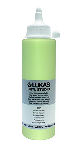Lukas Cryl Studio 250 ml, Acrylfarbe in Premium-Qualität, Nachleuchtfarbe Kolibrigrün Lukas Cryl Studio 250 ml, Acrylfarbe in Premium-Qualität, Nachleuchtfarbe Kolibrigrün von LUKAS
