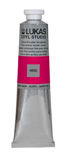 Lukas Cryl Studio 75 ml, Acrylfarbe in Premium-Qualität, Magenta (Primär-Rot) von LUKAS
