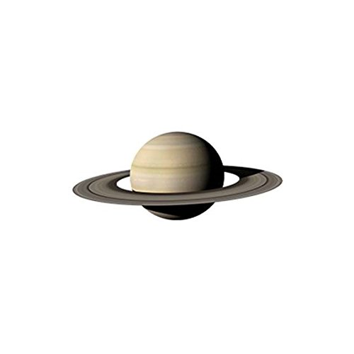 Im Dunkeln nachleuchtende Planeten Sticker/Wandtattoos (30 cm, Saturn) von LUMENTICS
