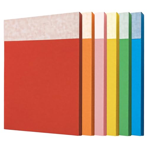 Buntes Notizblock-Set, 6 Stück, lebendige Haftnotizen, DIY-Papier-Notizblöcke, helles Regenbogen-Schreibwaren für Zuhause, Büro, Schule, Bastelprojekte Buntes Notizblock-Set, 6 Stück, lebendige Haftnotizen, DIY-Papier-Notizblöcke, helles Regenbogen-Schreibwaren für Zuhause, Büro, Schule, Bastelprojekte von LUMINFLY