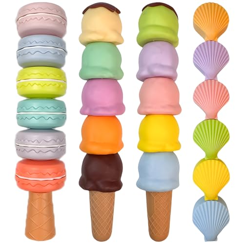 Macaron Cookie Textmarker, 4-teiliges Pastell-Marker-Set in lustigen Formen, schnell trocknend, kein Ausbluten, perfekt für Kunstprojekte und Studium Macaron Cookie Textmarker, 4-teiliges Pastell-Marker-Set in lustigen Formen, schnell trocknend, kein Ausbluten, perfekt für Kunstprojekte und Studium von LUMINFLY