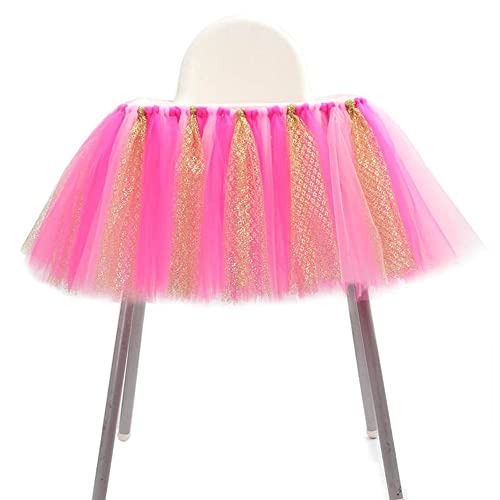 Geburtstag Hochstuhl Tutu Tüll Rock Glitter Tischrock Baby Hochstuhl Deko Hochstuhl Tischrock Dekoration Partyzubehör Dekoration für Kinderstuhl Deko Babyparty Weihnachten Candy Taufe Partyzubeh Geburtstag Hochstuhl Tutu Tüll Rock Glitter Tischrock Baby Hochstuhl Deko Hochstuhl Tischrock Dekoration Partyzubehör Dekoration für Kinderstuhl Deko Babyparty Weihnachten Candy Taufe Partyzubeh von LUMoony