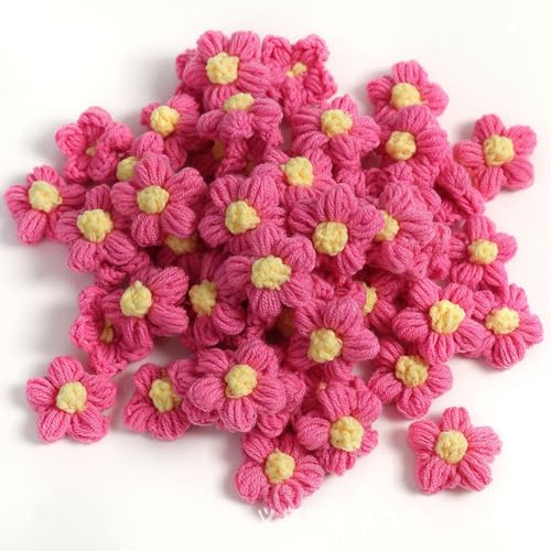 LUMoony 30Pcs Gehäkelte Blumenapplikationen 3cm Blumen Patches Gestrickte Applikationen zum Aufnähen DIY Nähapplikationen Verzierungen Mit Kleinen Blumen Hochzeitssachen Kleidung Patchr zierungen LUMoony 30Pcs Gehäkelte Blumenapplikationen 3cm Blumen Patches Gestrickte Applikationen zum Aufnähen DIY Nähapplikationen Verzierungen Mit Kleinen Blumen Hochzeitssachen Kleidung Patchr zierungen von LUMoony