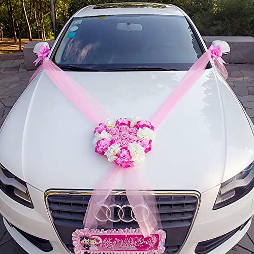 LUMoony Autodekorationen für die Hochzeit Autoschmuck Hochzeit Herz Rose Deko Auto Schmuck Brautauto Dekorationen Autoschmuck Auto Schmuck Braut Paar Rose Deko Girlande Schmuck Hochzeitsdeko LUMoony Autodekorationen für die Hochzeit Autoschmuck Hochzeit Herz Rose Deko Auto Schmuck Brautauto Dekorationen Autoschmuck Auto Schmuck Braut Paar Rose Deko Girlande Schmuck Hochzeitsdeko von LUMoony