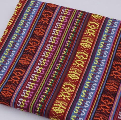 LUMoony Ethnischer exotischer Blumenmuster Stil Möbelstoff1 1m*148cm Vintage Jacquardband DIY dekor Stoff im ethnischen Stil Drucken Stoff Gruppe Polsterstoff Tischdecken Vorhänge Dekostoffe LUMoony Ethnischer exotischer Blumenmuster Stil Möbelstoff1 1m*148cm Vintage Jacquardband DIY dekor Stoff im ethnischen Stil Drucken Stoff Gruppe Polsterstoff Tischdecken Vorhänge Dekostoffe von LUMoony