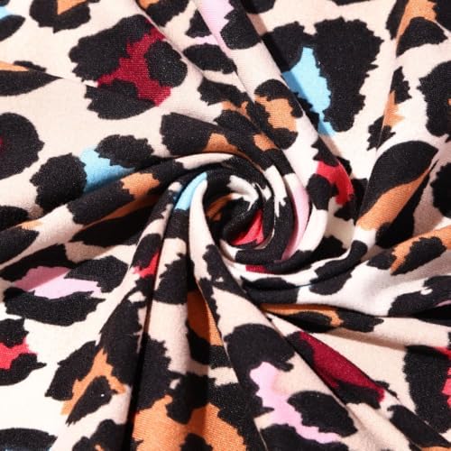 LUMoony Leopardenmuster Stoff 100x180cm Animal Print Dekostoff Polyester/100% Leopardenmuster, Animal Print Multicolored DIY Basteln Nähen Deko Handwerken Nähen Stoff LUMoony Leopardenmuster Stoff 100x180cm Animal Print Dekostoff Polyester/100% Leopardenmuster, Animal Print Multicolored DIY Basteln Nähen Deko Handwerken Nähen Stoff von LUMoony