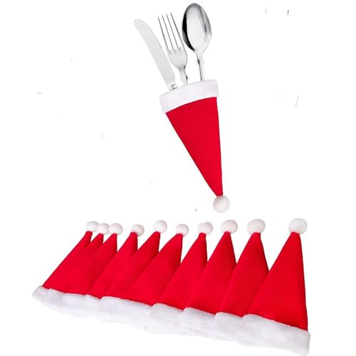 LUMoony Mini Weihnachtsmütze 30 Stücke Winzig Hüte Weihnachtsdekoration Nikolausmütze Topper Cover Papier Cup Kartenhalter Einsteckkarte Becher Weihnachtsmütze Weihnachten Hut Decoration LUMoony Mini Weihnachtsmütze 30 Stücke Winzig Hüte Weihnachtsdekoration Nikolausmütze Topper Cover Papier Cup Kartenhalter Einsteckkarte Becher Weihnachtsmütze Weihnachten Hut Decoration von LUMoony
